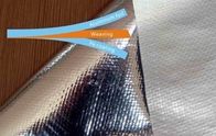 Longueur adaptée aux besoins du client par largeur rayonnante latérale simple du textile tissé 1.22m d'aluminium d'aluminium de barrière