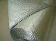 Le double de papier d'aluminium a dégrossi longueur de la largeur 30m de l'isolation 1.2m d'enveloppe de bulle d'aluminium