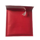 Annonce rouge de bulle de Papier d'emballage de pouce du micron 6*10 du joint 120 d'individu d'enveloppe matelassée d'air